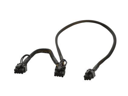 18AWG 6pin tată la dual 6+2 tată