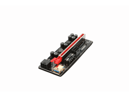 GPU Riser 010s cu 8 condensatoare