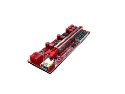 Riser GPU cu 10 condensatoare 013