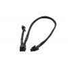 Cablu de alimentare EVGA 18AWG 8pin la dublu 6+2pini